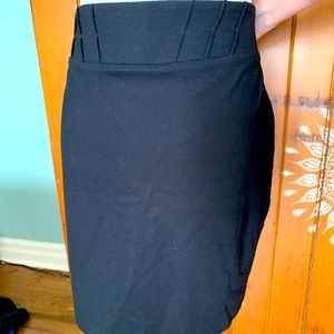 Le Chateau BNWT above the knee black skirt.